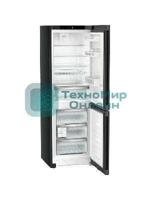 Холодильник Liebherr CNBDB 5223-22 001 черная нержавеющая сталь двухкамерный 225/94л морозилка снизу, No Frost