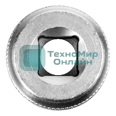 Головка торцевая удлиненная, 27 мм, 6-гранная, CrV, под квадрат 1/2