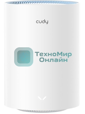 Бесшовный Mesh роутер Cudy M1200(1-Pack) AC1200 10/100BASE-TX белый