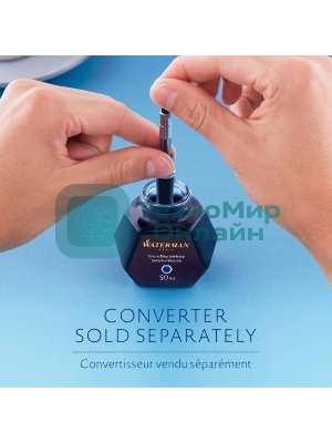 Флакон с чернилами Waterman (CWS0110750) Tender Purple чернила 50мл для ручек перьевых