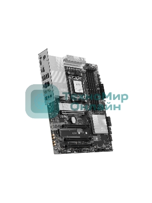 Материнская плата MSI PRO B850-P WIFI, AM5, AMD B850, 4xDDR5, 4xSATA, 3xM.2, 1xPCIe 5.0 x16, 1xPCIe 4.0 x4, 2xPCIe 3.0 x1, 1xHDMI, 1x5Gb LAN, Wi-Fi 7, 4xUSB 2.0, 1xUSB 3.2 Gen 1, 1xUSB 3.2 Gen 2, 2xUSB-C 3.2 Gen 2, 2x3.5 мм, 7.1, ATX