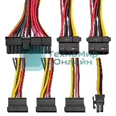 Компьютерный корпус Miditower ExeGate XP-330U-UNS350 (ATX, БП UNS350 с вент. 12см, 2*USB/2*USB 3.0, аудио, черный)