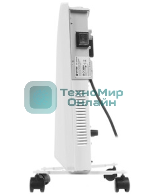Конвектор Vitek VT-2183 белый, 1000Вт, 20м2, термостат