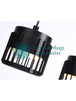 Светильник Ambrella light TN71175/3 BK черный GX53/3 400*100*1080