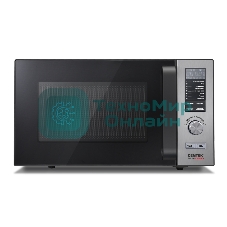 Микроволновая печь Centek CT-1588 серебристый, 25 л, 900 Вт, переключатели - кнопки, поворотный механизм