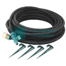 Шланг RACO сочащийся, в комплекте с коннекторами и колышками, 1/2