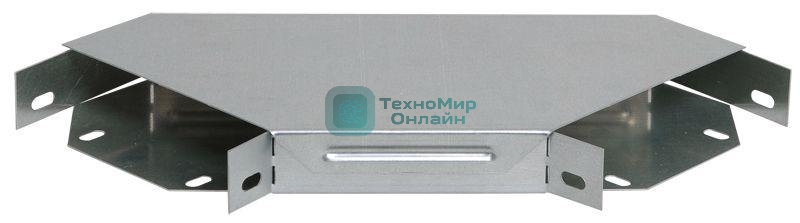 Угол для лотка горизонтальный 90град. 100х50 с кр. IEK CLP2P-050-100