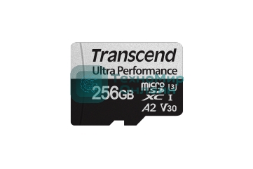 Флеш карта Transcend 256Gb UHS-I U3 мicroSD w/adapter A2 Ultra Performance R/W:160/125 Mb/s