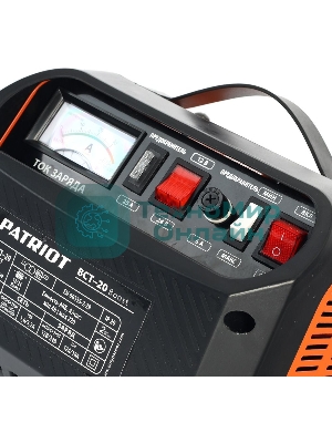 Устройство пуско-зарядное PATRIOT BCT-20 Boost 220В±15% 700Вт 12/24В зарядmax18А 48-220А/ч 6.2кг