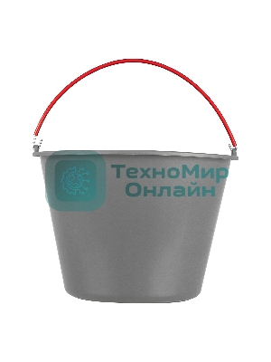 Ведро строительное Matrix пластмассовое 20 л, ударопрочное, обрезиненная ручка