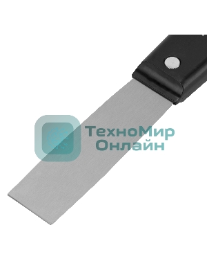 Шпательная лопатка Sparta стальная, 25 мм, полированная, пластмассовая рукоятка