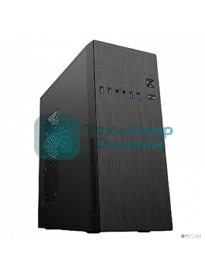 Компьютерный корпус MidiTower Powerman DA812BK черный PM-500ATX-F 2хUSB 2.0+2хUSB 3.0 Audio ATX