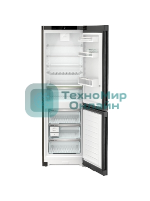 Холодильник Liebherr CNBDB 5223-22 001 черная нержавеющая сталь двухкамерный 225/94л морозилка снизу, No Frost