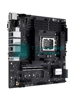 Материнская плата Asus PRO WS W680M-ACE SE, LGA1700, Intel W680, 4xDDR5, 8xSATA, 2xM.2, 1xPCIe 5.0 x16, 1xPCIe 3.0 x4, 1xPCIe 3.0 x1, 1xDP, 1xHDMI, 1xVGA, 3x2.5Gb LAN, 1xUSB-C 10Gbps, 1xUSB-A 10Gbps, 4xUSB-A 5Gbps, 3x3.5 мм, 7.1, mATX