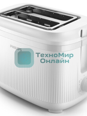 Тостер Philips HD2511/00 белый, 900 Вт, 2 слота