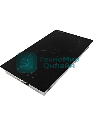 Варочная панель Maunfeld EVCE.292-BK ДОМИНО, ЧЕРНОЕ стекло