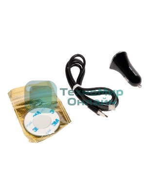 Автомобильная зарядка (от прикуривателя) 2USB 2.4A для Type-C More choice AC22a черный