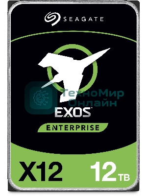 Жесткий диск Seagate SAS 12Tb 7200RPM 12Gb/S 256MB ST12000NM004J