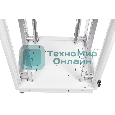 Шкаф серверный ЦМО (ШТК-М-42.8.10-48АА) напольный 42U 800x1000 мм пер. дв.перфор. задн. дв. перфор. 2-хст. 2 бок.пан. направл. под закл. гайки 710 кг серый 855 мм 129.15 кг 180 град. 2030 мм IP20 сталь