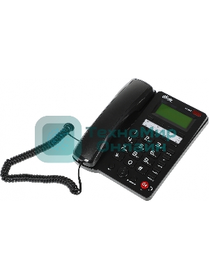 Телефон проводной Ritmix RT-550 черный
