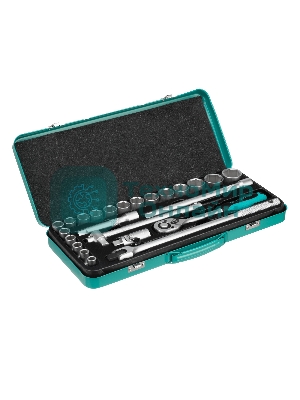 Набор торцевых головок с трещоткой Stels 1/2