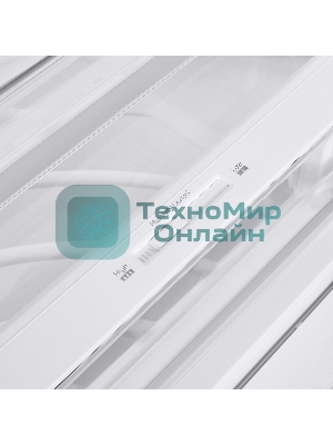 Холодильник Maunfeld MFF185NFS серый двухкамерный инвертор 240/100л морозилка снизу, No Frost