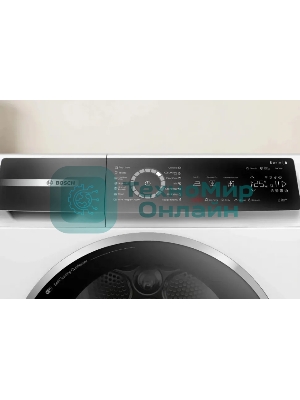 Сушильная машина Bosch WQB245B0ME белый, 9 кг, сушка - конденсационная, программ - 14, 59.8 x 84.2 x 65.1 см