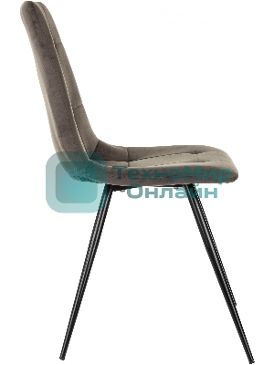 Стул для дома Бюрократ CH-K1_4 комплект 4 шт. коричневый Holland 74 металл черный на ножках