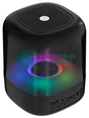 Акустическая система QUMO Plasma ВТ 0082 5 ВТ объемное звучание RGb подсветка