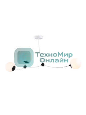 Светитльник Ambrella Light TR2566/3 WH/BK белый/черный E27/3 max 60W 1130*150*540
