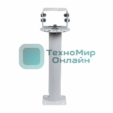 Кронштейн для камер видеонаблюдения Rexant с поворотной площадкой, труба 5,1 см, 30 см