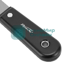 Шпательная лопатка Sparta стальная, 25 мм, полированная, пластмассовая рукоятка