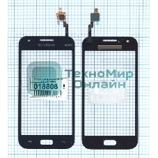 Сенсорное стекло (тачскрин) для Samsung Galaxy J1 Ace SM-J110H синее