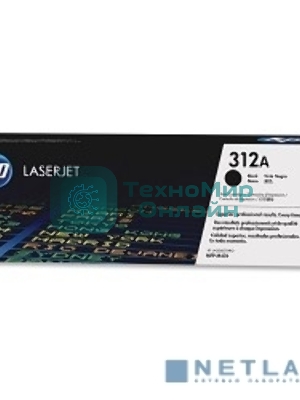 Тонер Картридж HP 312A CF380A черный для HP CLJ Pro M476 (2400 стр.)