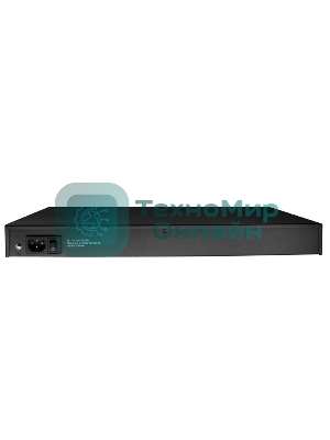 Коммутатор Osnovo SW-64822(700W) 48 портовый PoE коммутатор, 48*10/100 Base-T PoE, 2*GE Combo Uplink, PoE на порт до 30W, суммарная мощность PoE до 700W