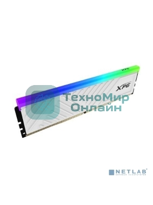Оперативная память XPG Spectrix D35G RGB, DDR4, 16GB, 3200MHz, CL16, UDIMM, с радиатором, RGB, белый