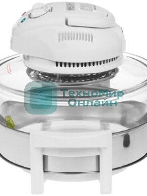 Аэрогриль Centek Ct-1456 белый, 1400 Вт, 12 л, механическое управление, 0 программ