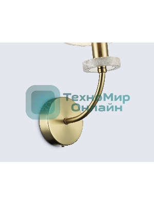 Настенный светильник Ambrella light LH75359 SB/WH бронза/белый E14 max 40W 140*205*350