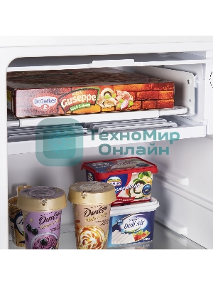 Холодильник Maunfeld MFF83W белый мат. однокамерный 85л