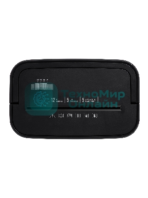 Шредер Deli E9939 белый (секр.P-4)/фрагменты/5лист./12лтр./скобы