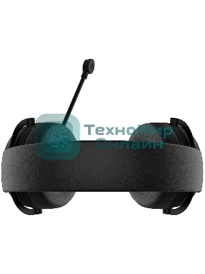 Гарнитура Acer AHW120 чёрный, проводная, USB, подсветка