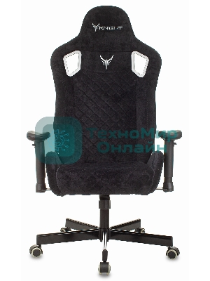Кресло Бюрократ Knight Outrider Light-20 черный, ткань, 120 кг, механизм качания