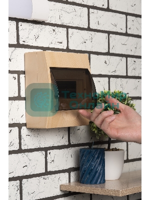 Щит ЩРН-П-8 IP41 светлое дерево PROxima EKF pb40-n-8-light