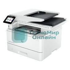 МФУ лазерное HP LaserJet Pro 4103fdn (2Z628A), A4, ч/б, печ. до 40 стр/мин., скан. до 29 стр/мин. (ч/б) 20 стр/мин. (цвет), 1200 x 1200 dpi, USB, RJ-45, Air Print, Mopria