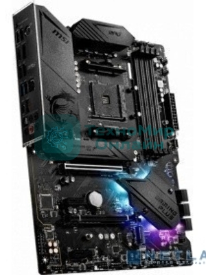 Материнская плата MSI MPG B550 GAMING PLUS, AM4, AMD B550, 4xDDR4, 6xSATA, 2xM.2, 1xPCI-E 4.0 x16, 1xPCI-E 3.0 x4, 2xPCI-E x1, 1xHDMI, 1xDP, 1x 1Gb LAN, 4xUSB-A 2.0, 2xUSB-A 3.2 Gen 1, 1xUSB-A 3.2 Gen 2, 1xUSB-C 3.2 Gen 2, 5x3.5 мм, 7.1, ATX