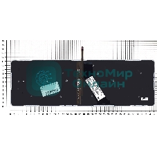 Клавиатура для ноутбука Acer TravelMate P658-M черная с подсветкой