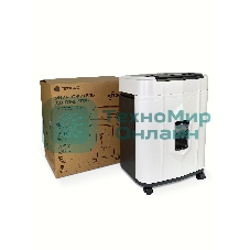 Шредер Heleos АП20-5 белый/черный с автоподачей (секр.P-5) перекрестный 131лист. 20лтр. скрепки скобы пл.карты