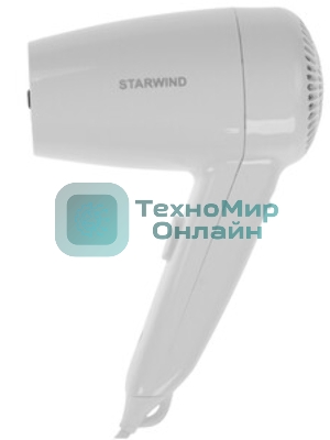 Фен Starwind SW-HD872 белый, 1100 Вт