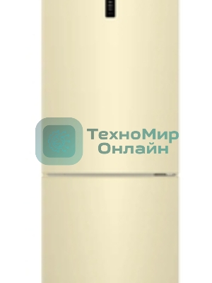 Холодильник Haier CEF536CCG бежевый двухкамерный 240/105 л морозилка снизу, No Frost