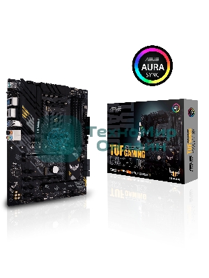 Материнская плата ASUS TUF GAMING B550-PLUS, AM4, AMD B550, 4xDDR4, 6xSATA, 2xM.2, 1xPCIe 4.0 x16, 1xPCIe 3.0 x16, 3xPCIe x1, 1xHDMI, 1xDP, 1x 2.5Gb LAN, 4xUSB-A 3.2 Gen 1, 1xUSB-A 3.2 Gen 2, 2xUSB-A 2.0, 1xUSB-C 3.2 Gen 2, 5x3.5 мм, 7.1, ATX